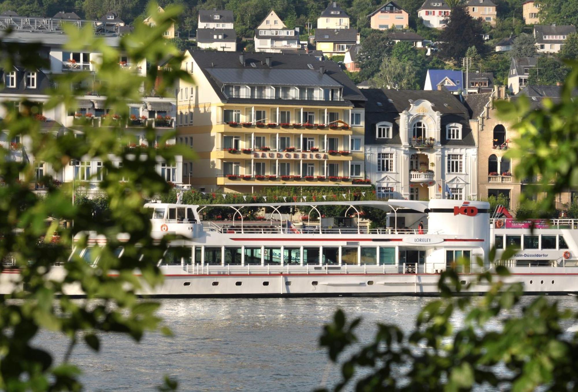 Baudobriga Rheinhotel Boppard Exterior foto